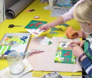 Kreativer Kindergeburtstag | Upcycling mit Papier bei MöbelVerrückt