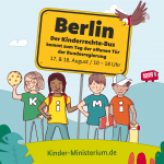 Kinderrechte-Bus beim Tag Der Offenen Tür der Bundesregierung