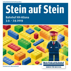 „Stein auf Stein“ 2019: Der kreative Bahnhof für Groß und Klein kommt!