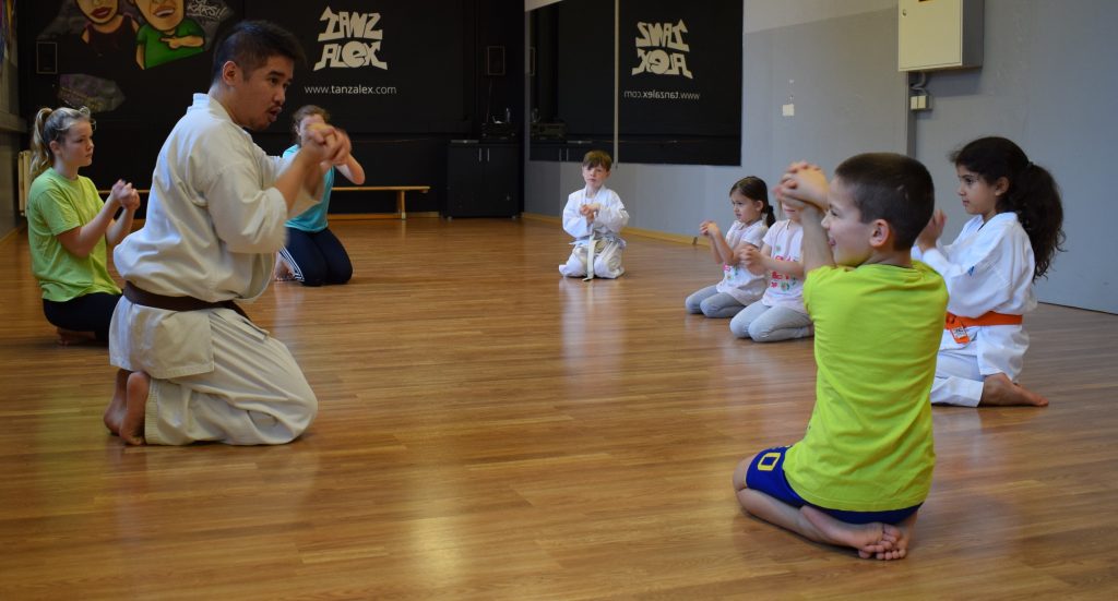Kinder Karate im Shinzen Dojo in Berlin Steglitz