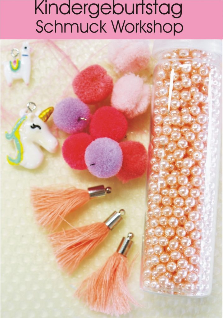 Kindergeburtstag: Farbenfroher Schmuck Workshop im Zentrum von Düsseldorf!