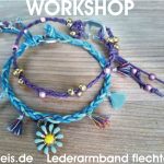 Workshop /Ferienprogramm Lederarmband flechten