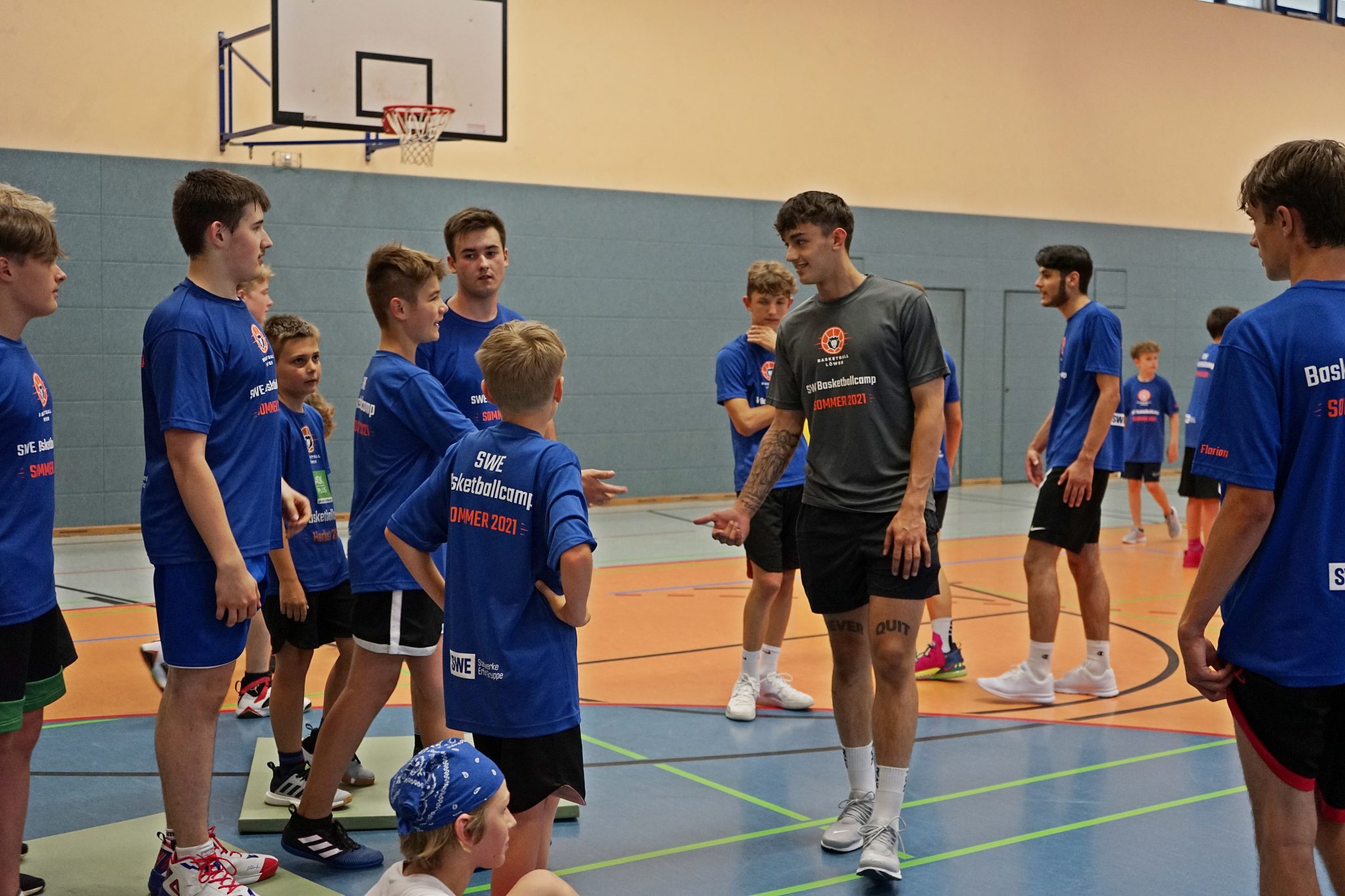 Basketball Löwen Camp 2021 kinderkalender