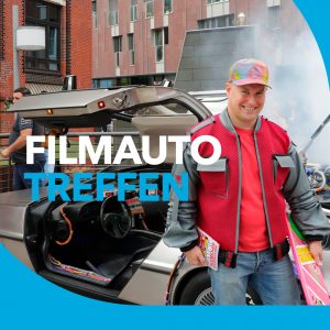 Filmauto-Treffen auf dem Überseeboulevard